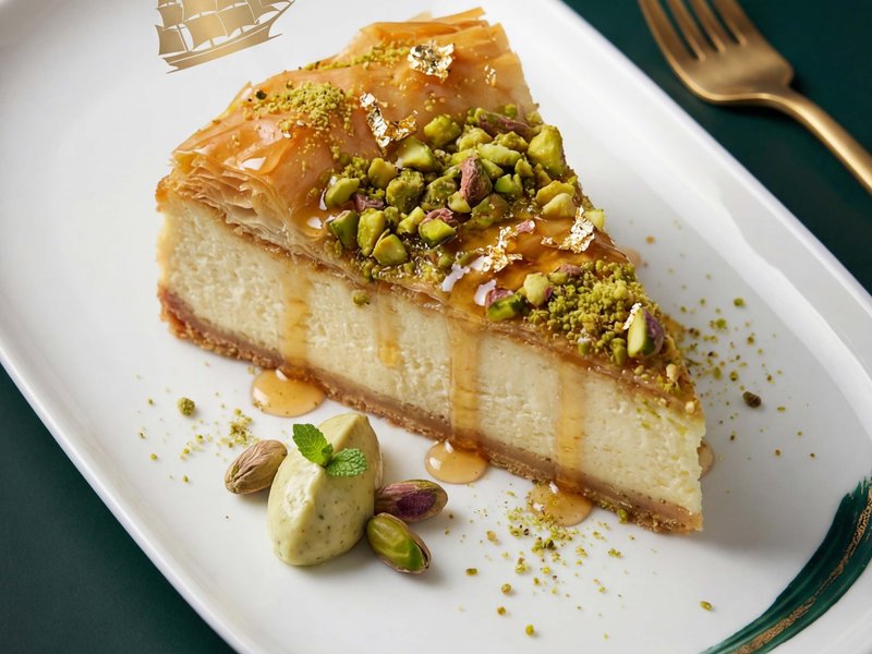 Long Island desserts — cheesecake tiramisu tart