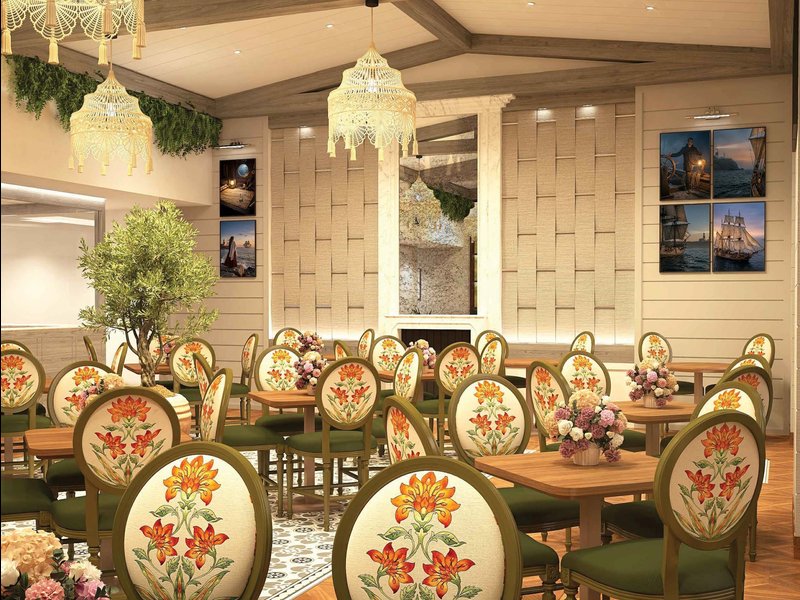 Long Island terrace dining