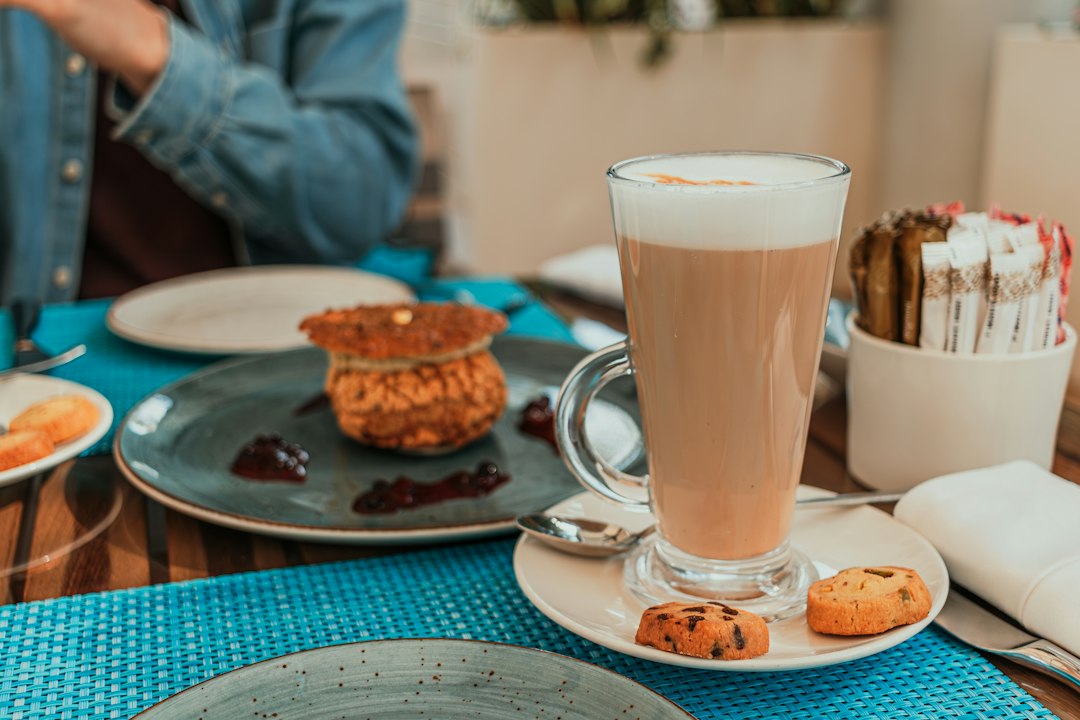 Refined brunch and artisan bakery Dubai with coffee and dessert